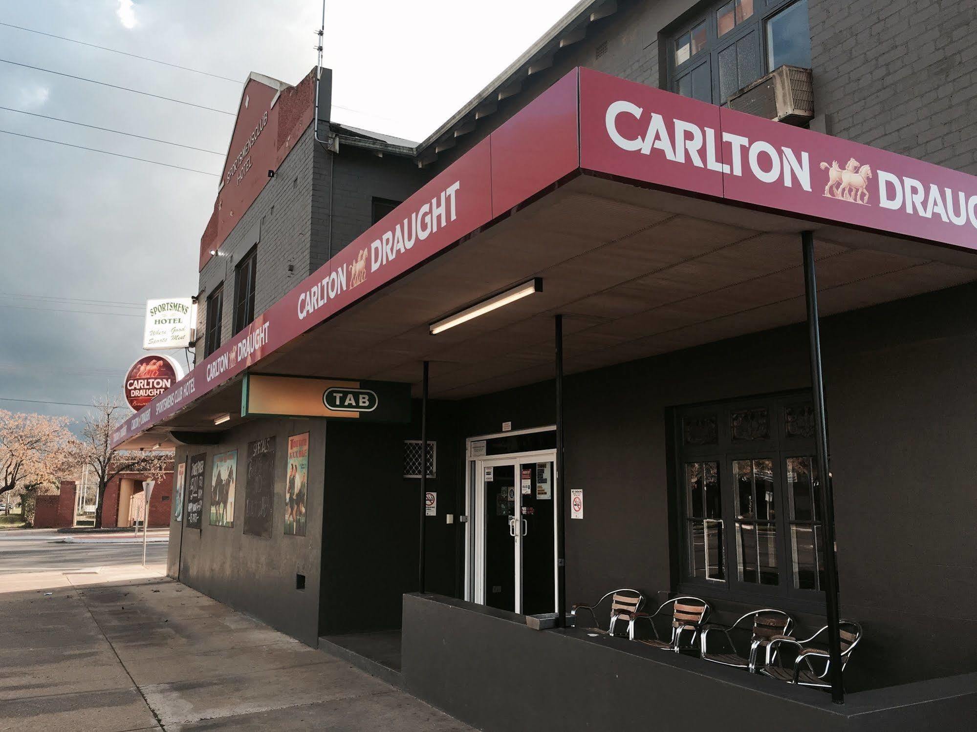 Sportsmens Club Hotel Wagga Wagga Bagian luar foto